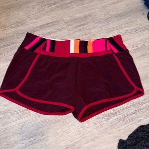 Lululemon speed up 4” shorts